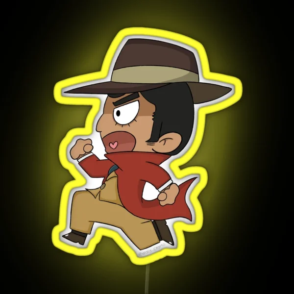 Zenigata Tottsan PART 4 RGB Neon Sign