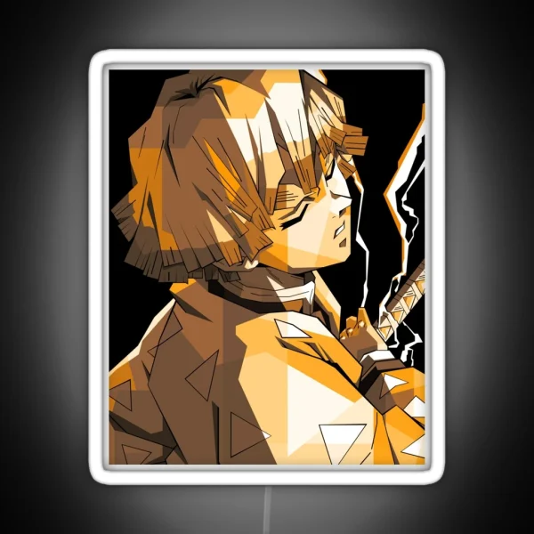 Zenitsu Agatsuma RGB Neon Sign