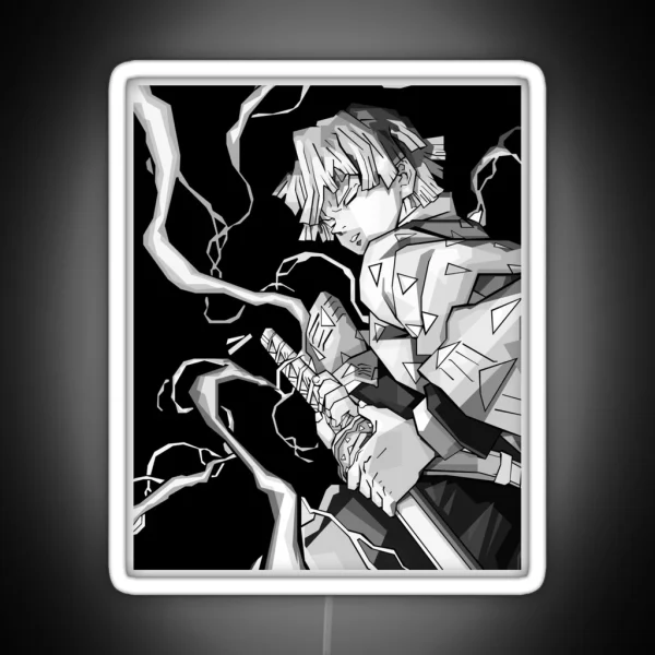 Zenitsu Agatsuma RGB Neon Sign