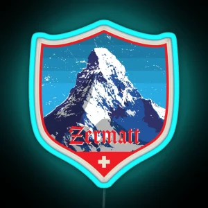 Zermatt Switzerland RGB Neon Sign