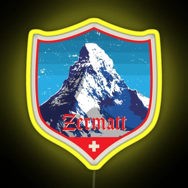 Zermatt Switzerland RGB Neon Sign