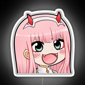 Zero Two Chibi RGB Neon Sign