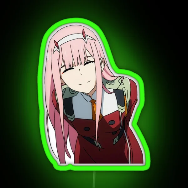 Zero Two RGB Neon Sign