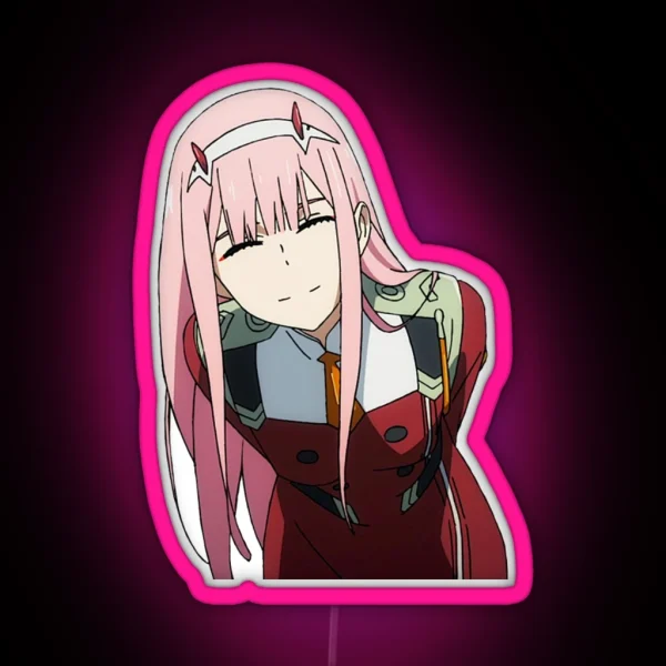 Zero Two RGB Neon Sign