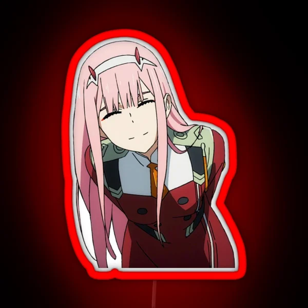 Zero Two RGB Neon Sign