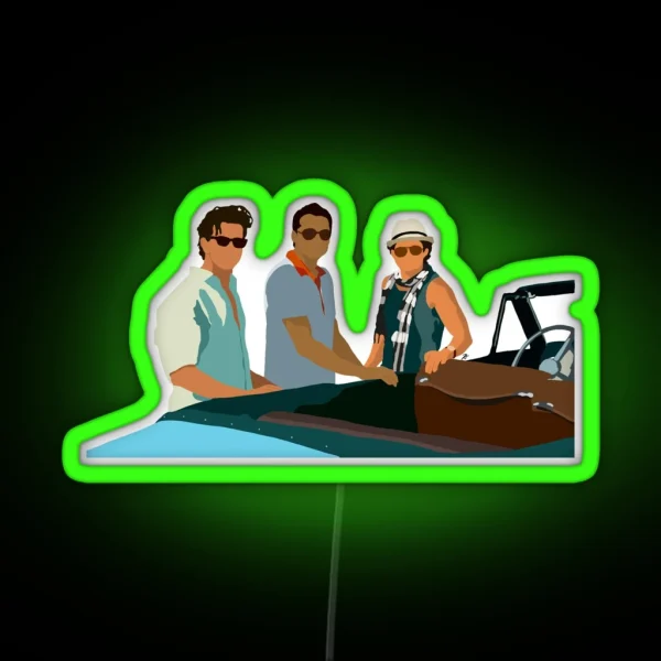 Zindagi Na Milegi Dobara RGB Neon Sign