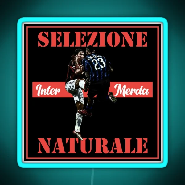 Zlatan Vs Materazi RGB Neon Sign