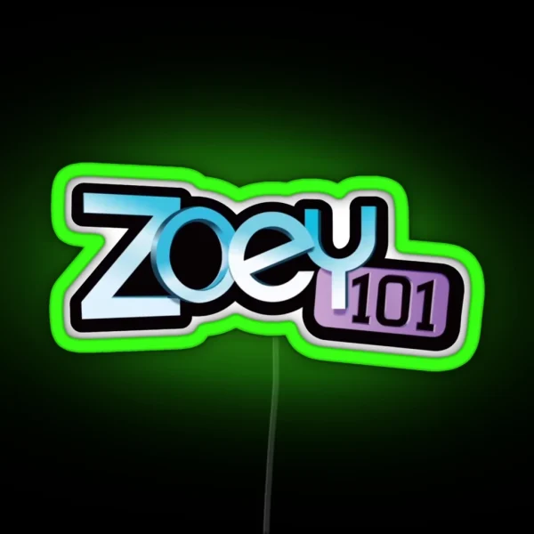 Zoey 101 Logo RGB Neon Sign