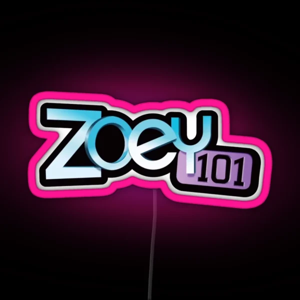 Zoey 101 Logo RGB Neon Sign