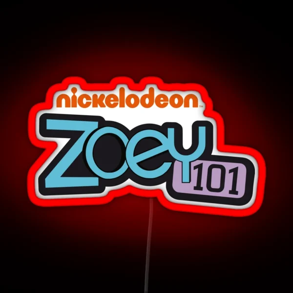 Zoey 101 Logo Vector RGB Neon Sign