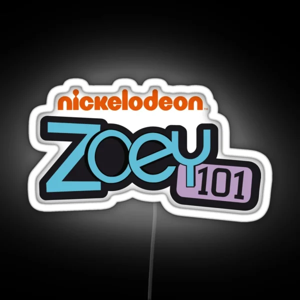 Zoey 101 Logo Vector RGB Neon Sign