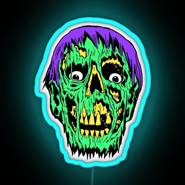 Zombie Comic Led RGB Neon Sign