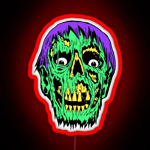 Zombie Comic Led RGB Neon Sign