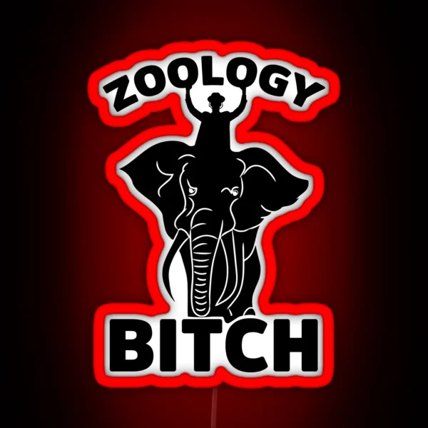 Zoology Bitch RGB Neon Sign