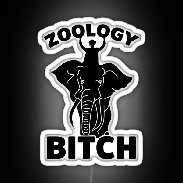 Zoology Bitch RGB Neon Sign