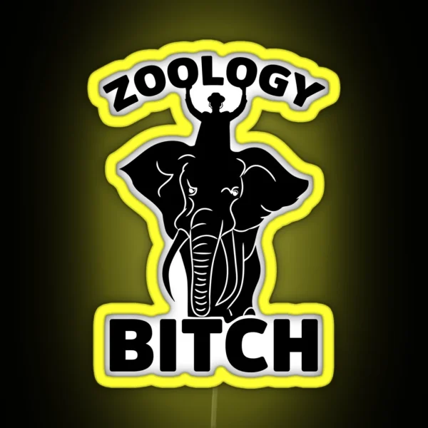 Zoology Bitch RGB Neon Sign