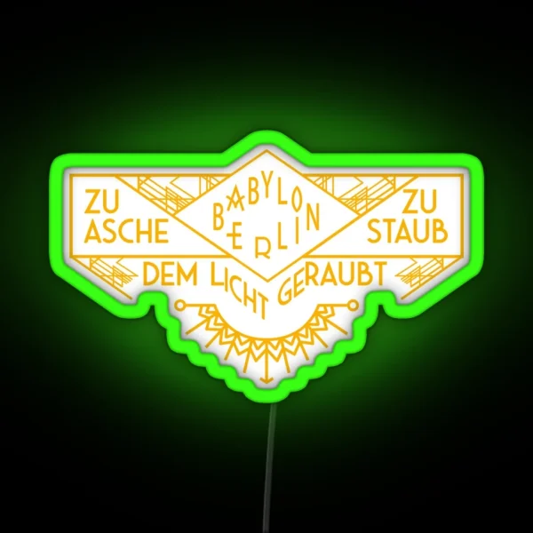 Zu Asche Zu Staub RGB Neon Sign