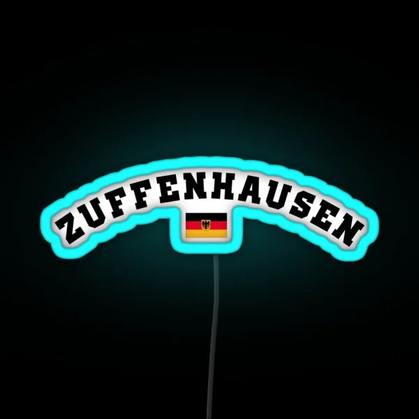 ZUFFENHAUSEN RGB Neon Sign