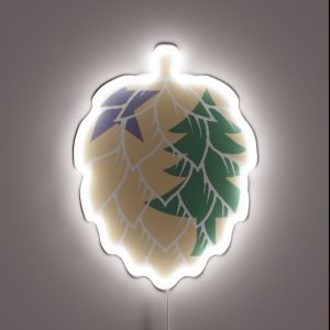 1901 Maine Flag For Hop Heads RGB Neon Sign