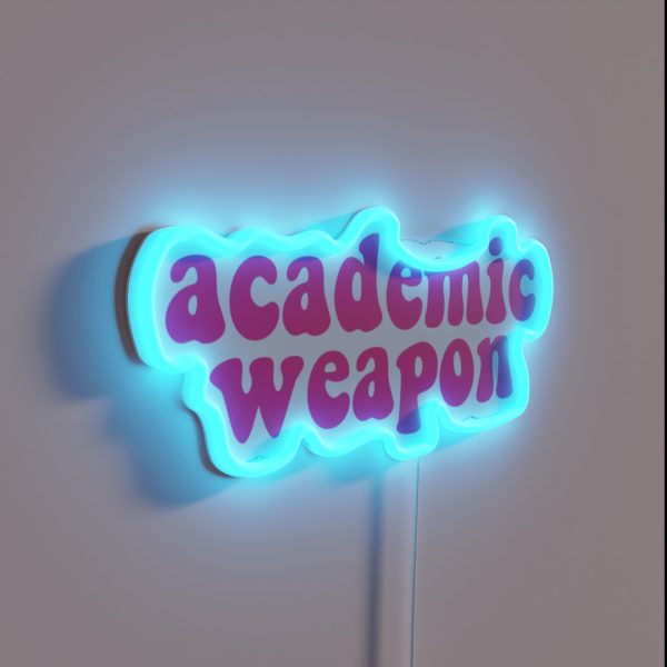 Academic Weapon RGB Neon Sign