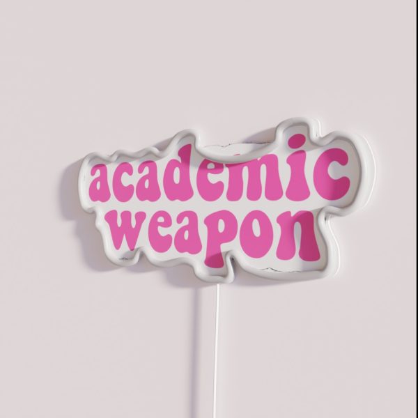 Academic Weapon RGB Neon Sign