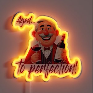 Aged To Perfection RGB Neon Sign