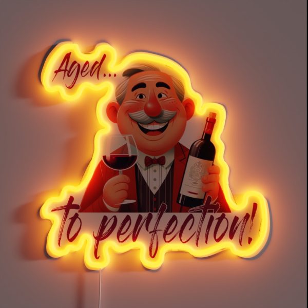 Aged To Perfection RGB Neon Sign