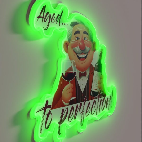 Aged To Perfection RGB Neon Sign