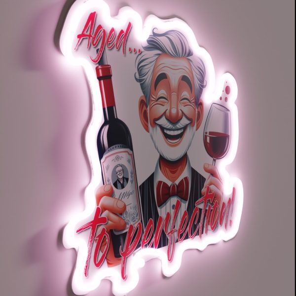 Aged To Perfection RGB Neon Sign