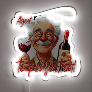 Aged To Perfection RGB Neon Sign