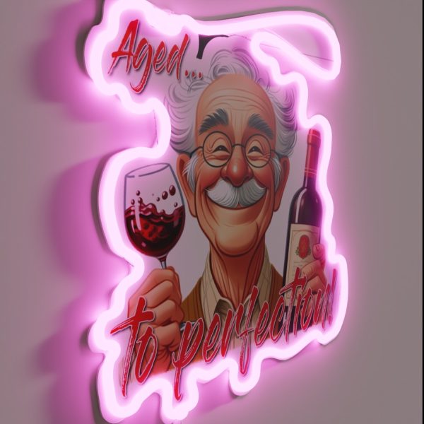 Aged To Perfection RGB Neon Sign