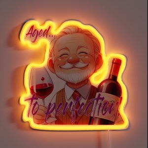 Aged To Perfection RGB Neon Sign