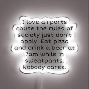Airport Life RGB Neon Sign