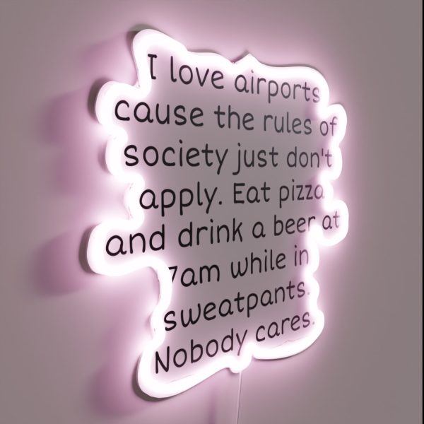 Airport Life RGB Neon Sign