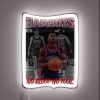Authentic Bad Boy Pistons Neon Sign with Vibrant RGB Lighting