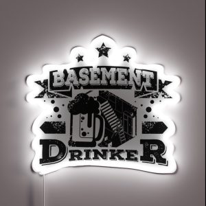 Basement Drinker Beer RGB Neon Sign