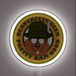Beaverfest Beer RGB Neon Sign