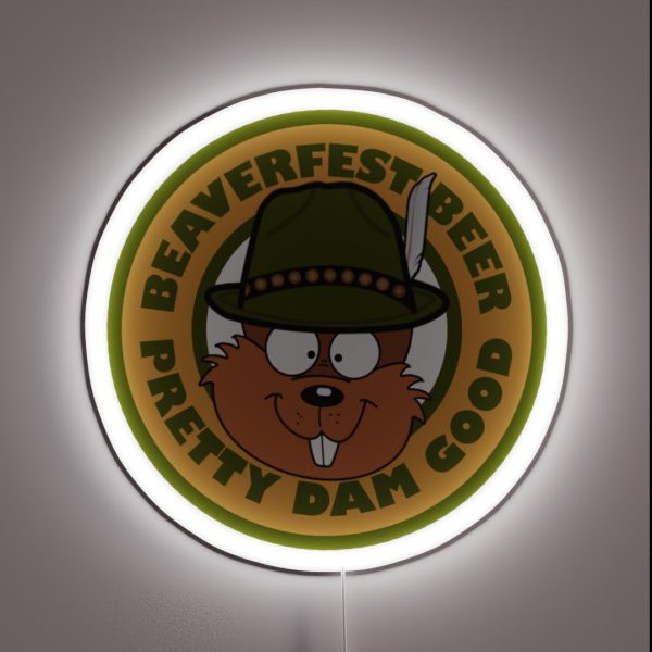 Beaverfest Beer RGB Neon Sign