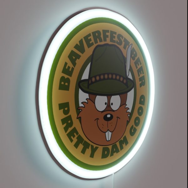 Beaverfest Beer RGB Neon Sign