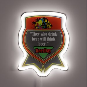 Beer Day RGB Neon Sign