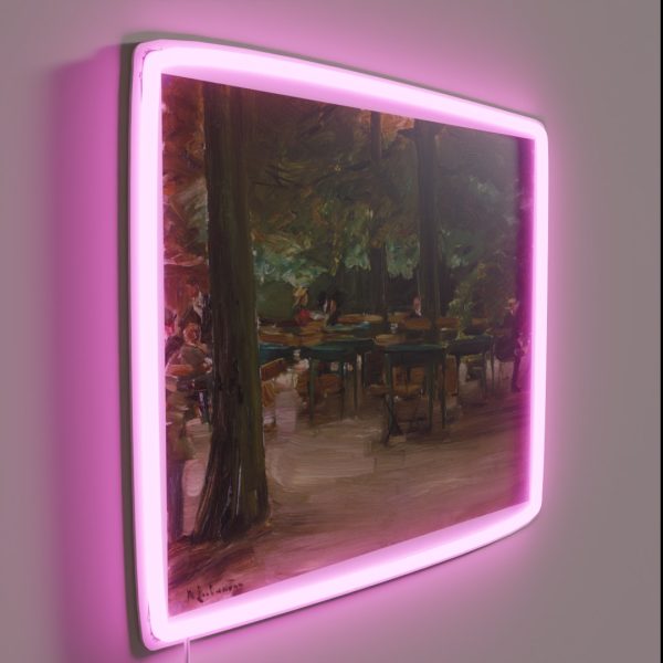 Beer Garden Munich Germany German Oktoberfest RGB Neon Sign