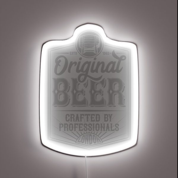 Beer Home Brew Or Boutique Specialty Beers It RGB Neon Sign