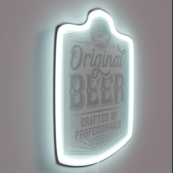 Beer Home Brew Or Boutique Specialty Beers It RGB Neon Sign