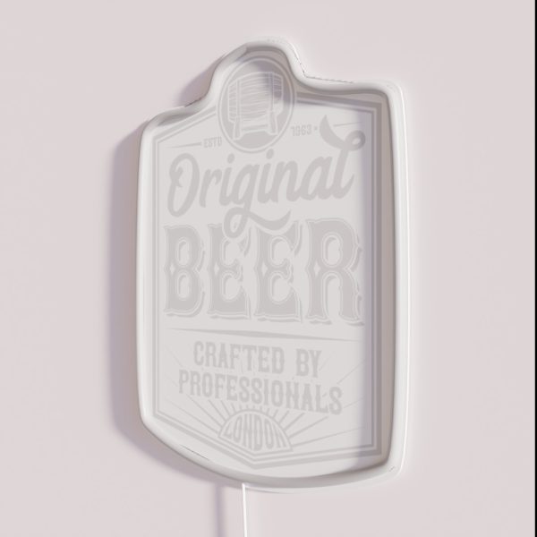 Beer Home Brew Or Boutique Specialty Beers It RGB Neon Sign