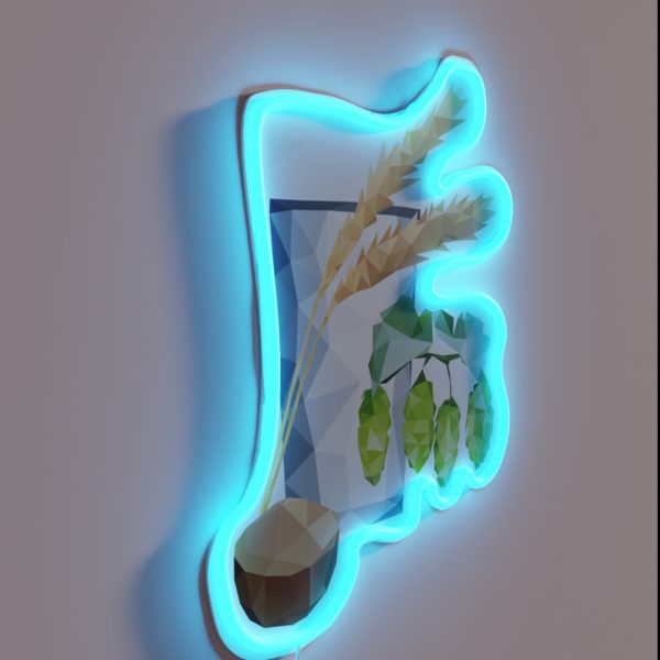 Beer Ingredients RGB Neon Sign