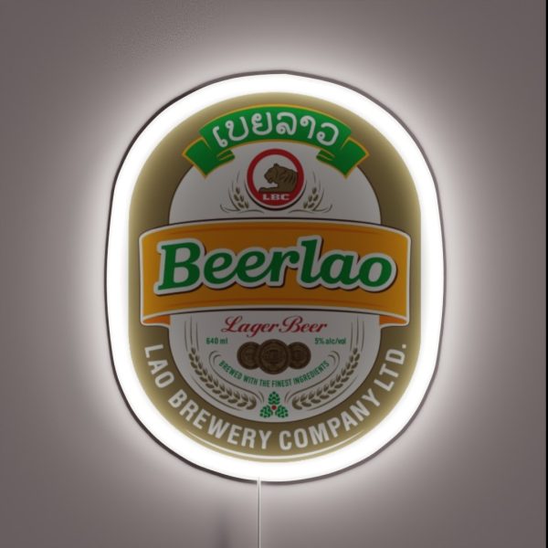 Beer Lao RGB Neon Sign