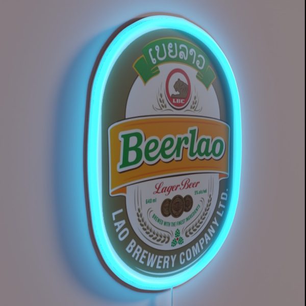 Beer Lao RGB Neon Sign