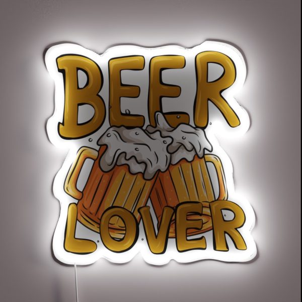 Beer Lover RGB Neon Sign