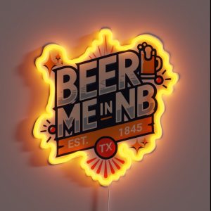 Beer Me In NB RGB Neon Sign