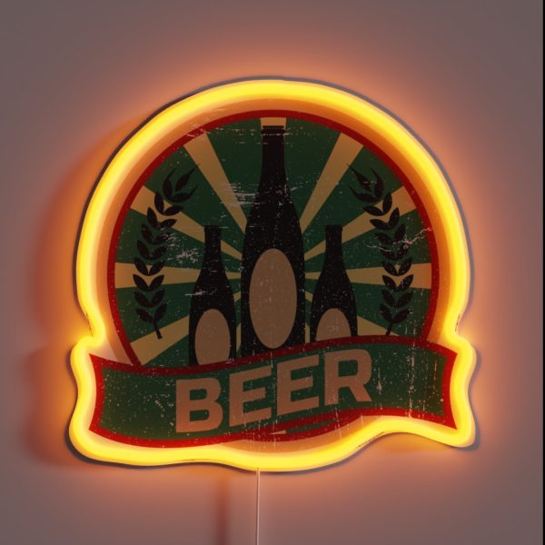 Beer Propaganda RGB Neon Sign